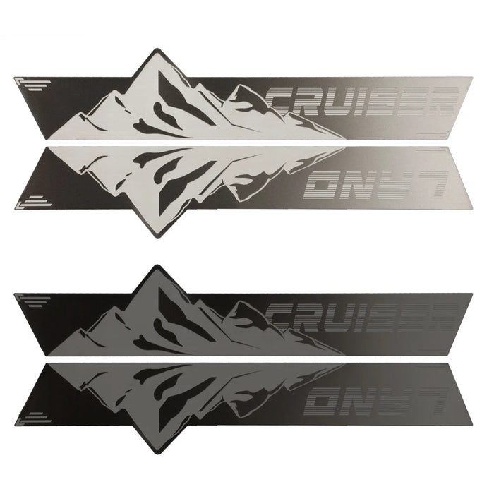 Plaques de protection des bas de caisse RCDream pour RGT EX86190 LC76 1/10