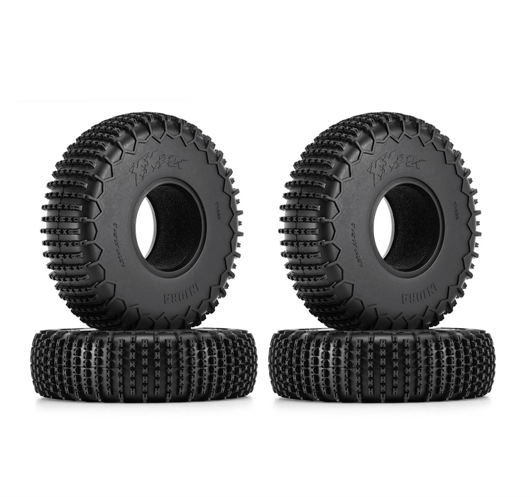 INJORA S5 122x36mm 1.9" XHX Pin Pneus pour Crawler 1/10