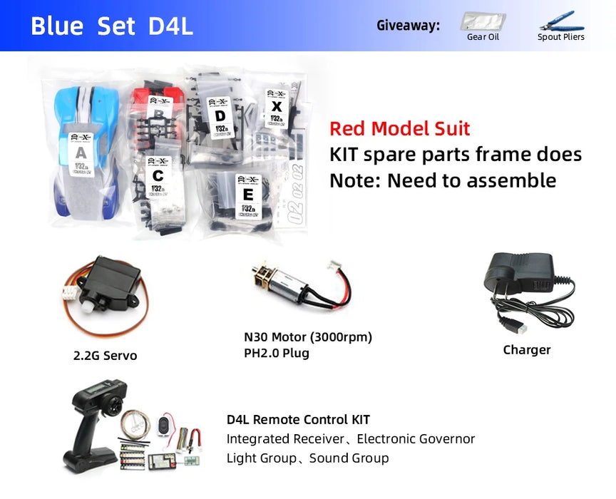 Orlandoo Hunter OH32X02 1/32 RWD Short Course KIT