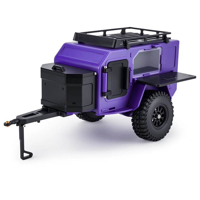 Off-Road Camping Trailer, Utility Trailer w/ Stickers 1/18 1/24