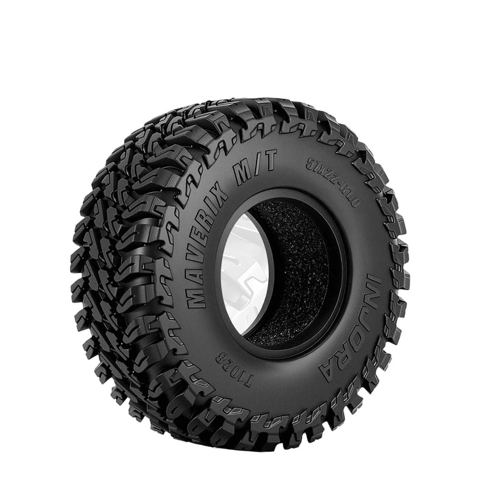 INJORA 4PCS 1.0" 57x22mm MAVERIX M/T Crawler Tires 1/18 1/24