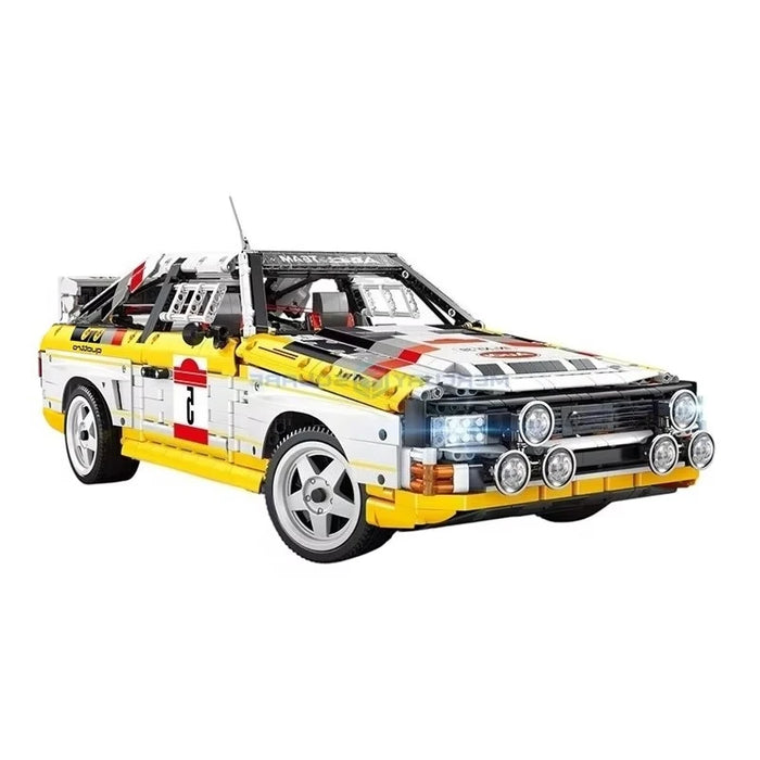 Bole Bricks YC-23043 Retro Rally Car Model Building Blocks (3887 Stukken)
