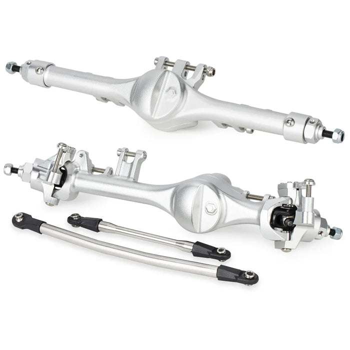 Upgraded Straight Axle Assembly for Axial SCX10 II & VS4-10 (Alu)
