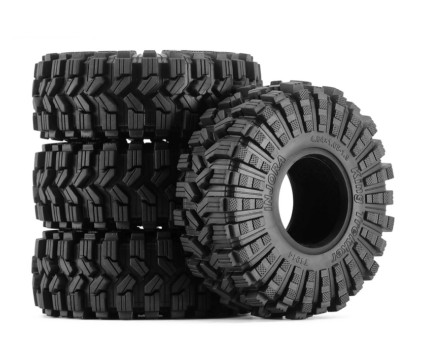 4PCS INJORA 1.9" 118x42mm 1/10 S5 Crawler Tires