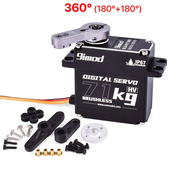 9iMOD 71KG High Torque Servo Brushless High Speed Servo