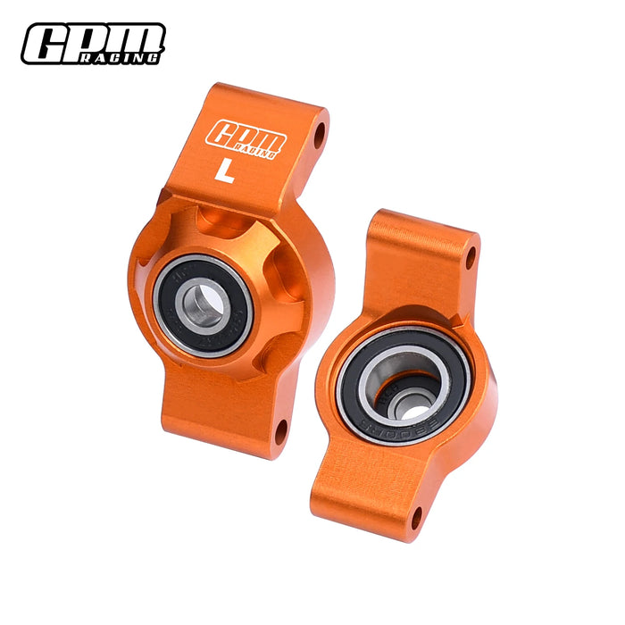 GPM Rear Hub Stub Axle Carriers for TRAXXAS Mini Maxx/XRT 1/10 (AL)