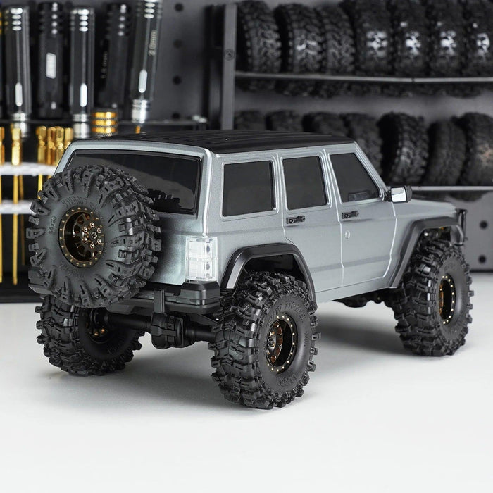 INJORA Carrosserie Hardtop Cherokee 155mm pour Traxxas TRX4M 1/18 (ABS)