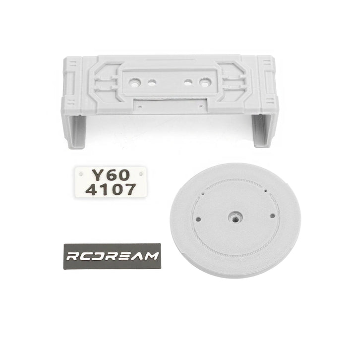 RCDream Spare Wheel Mount for Yikong YK4107 1/10 (Plastic)