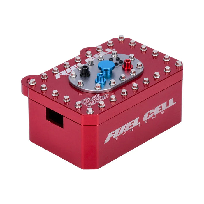 Receiver Box/Electric Box/Fuel Tank for Axial SCX10 PRO RR10 Capra 1/10 (Alu)