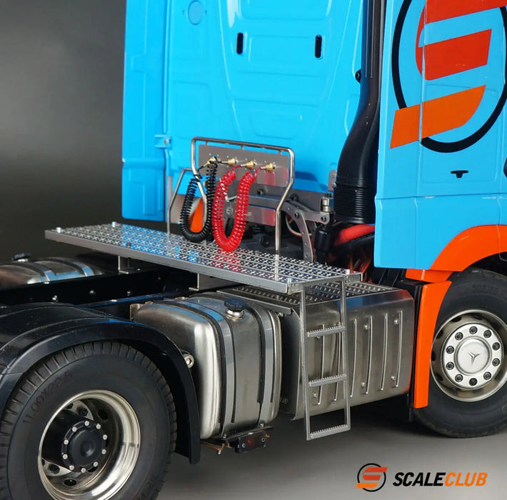 Scaleclub Girder Working Platform w/ Stairs for Trailer Truck 1/14 (Metaal)