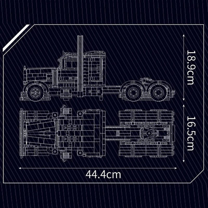 Mould King 10037 The American Truck Model (1797 Pieces)