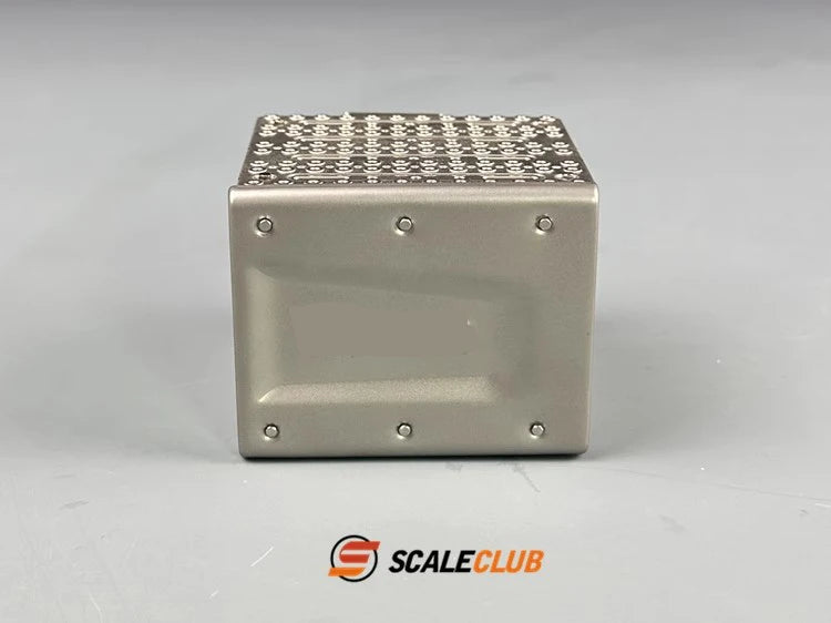 Scaleclub Auspuffbox für Traktor-LKW 1/14 (Metaal)