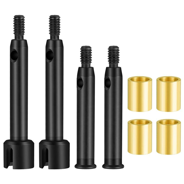 1Set Extended 3mm/5mm Front & Rear CVD for LOSI Micro-B 1/24 (Staal)