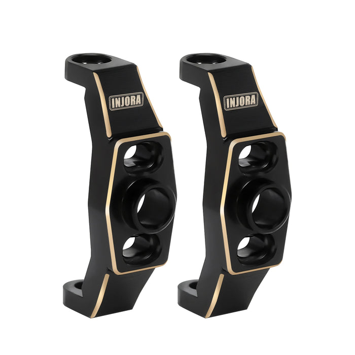 INJORA Adjustable Caster Blocks for Traxxas TRX4M 1/18 (Messing)