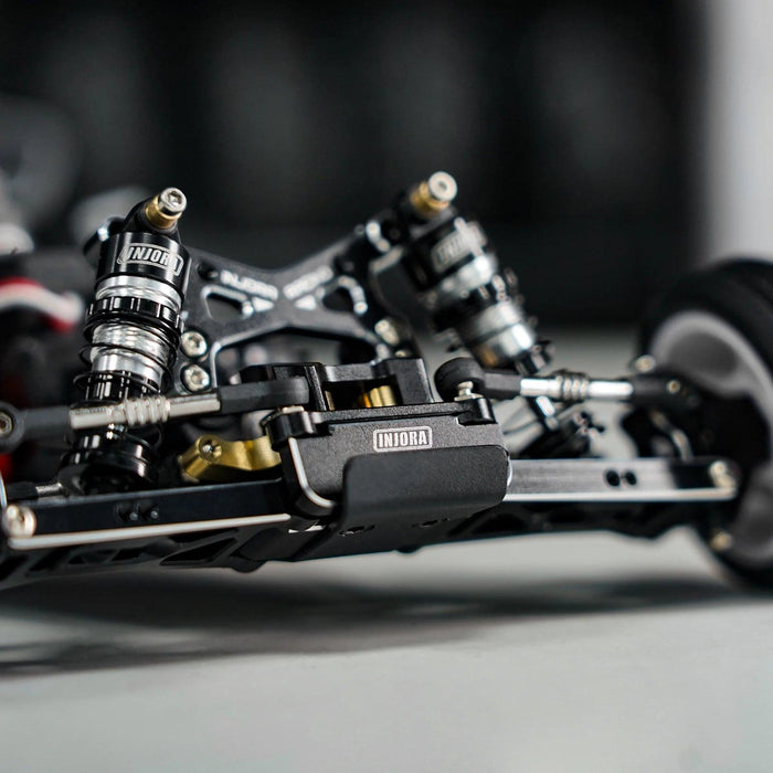 INJORA Front Bulkhead for Losi Micro-B Micro-T (Aluminium)