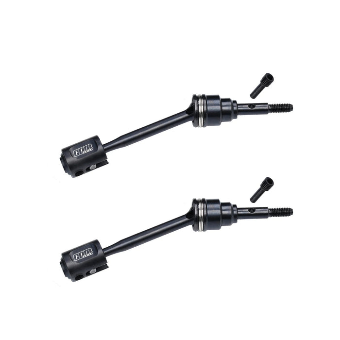 Arbres de transmission avant/arrière GPM et coupelles d'entraînement pour TRAXXAS Mini Maxx 1/10 (Staal)