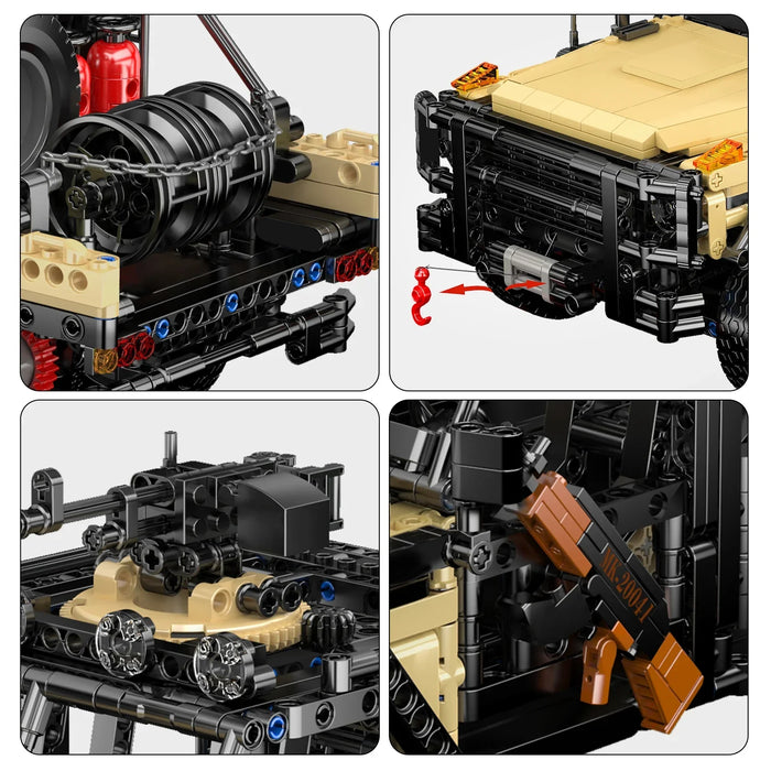 Mould King 20041 Caracal Assault Vehicle Building Blocks (1577 Stukken)
