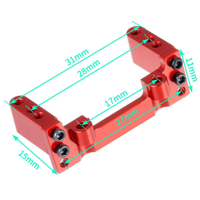 Servo Mount for FMS FCX24M 1/24 (Aluminium)