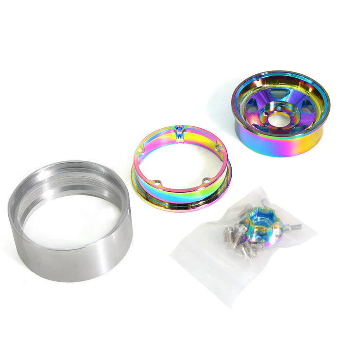 4PCS 1.9" 56x31mm 1/10 Crawler Beadlock Wheels (Metal)