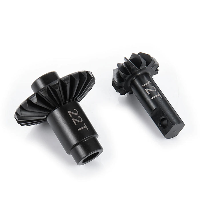 Ensemble d'engrenages d'essieu différentiel Overdrive Underdrive 12T&22T/24T/26T pour Traxxas TRX-4M Bronco Defender 1/18 (Acier)