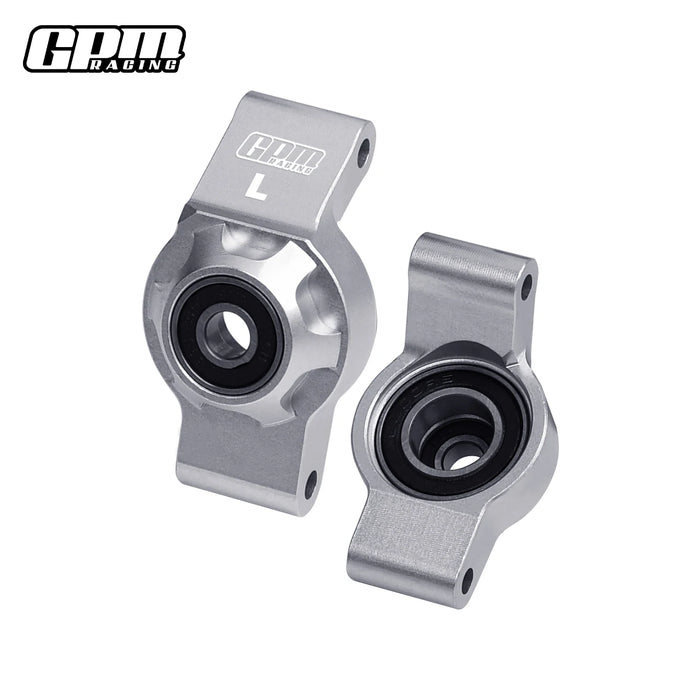 GPM Rear Hub Stub Axle Carriers for TRAXXAS Mini Maxx/XRT 1/10 (AL)