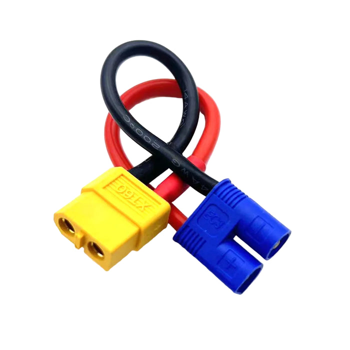 1PC 10cm EC3 (M) vers XT60 (F) Adaptateur de connecteur de batterie Lipo