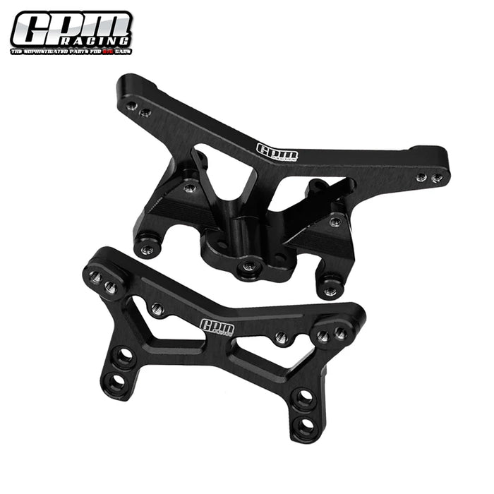 GPM Front & Rear Shock Tower Set for LOSI Micro-B/T 1/24 1/28 (AL)