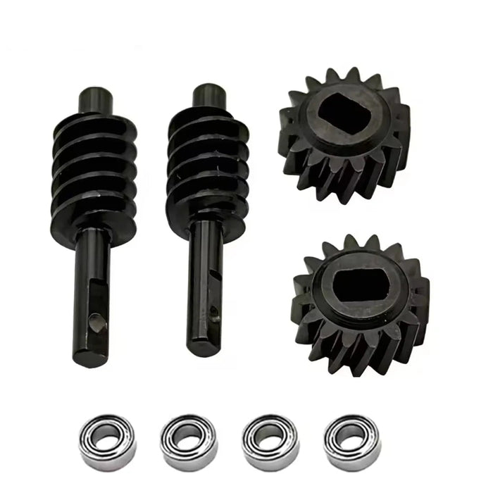 Gearbox & Axle Gear w/ Bearings Set for Axial SCX30 1/30 (Staal)