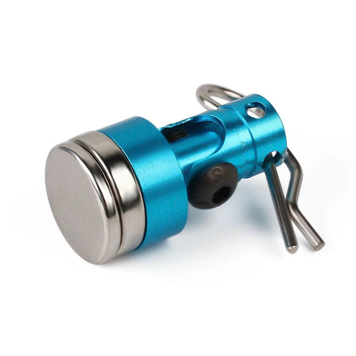 4PCS 1/10 Magnetic Stealth Invisible Body Post Mount with R Clips Pin (Metal)