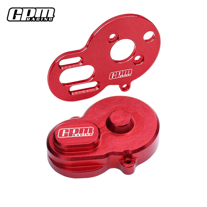 GPM Motor Plate & Rear Main Gear Cover for LOSI Micro-B/T 1/24 1/28 (AL)