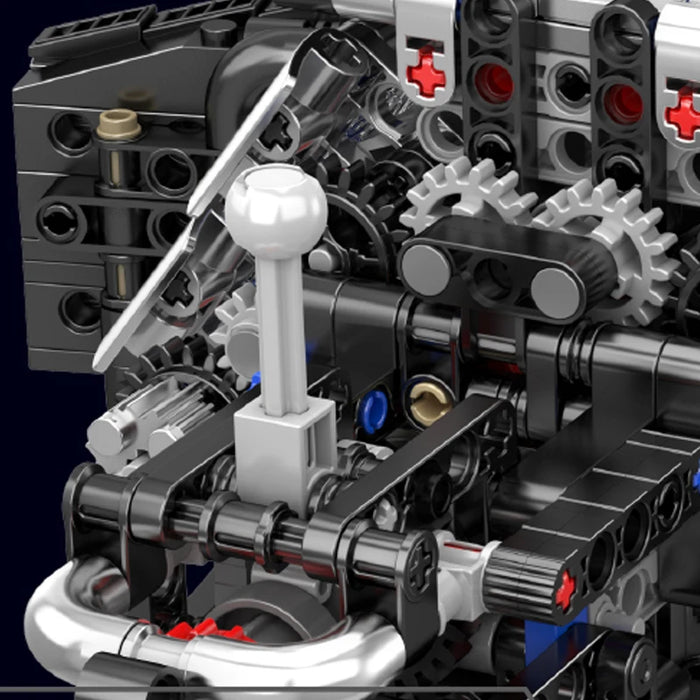 Mould King 10230 Voiture A8 Moteur W12 Blocs de Construction (871 Pièces)