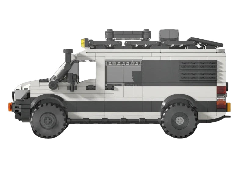 JieStar 66011 MB Racer RV Modèle Blocs de Construction (578 Pièces)