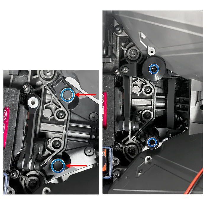 Steering Assembly for Traxxas Maxx WideMAXX 1/10 (Alu)