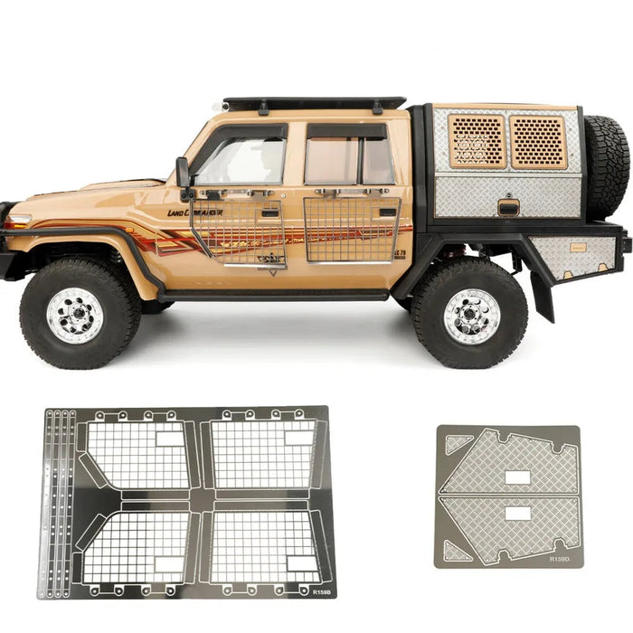 RCDream Folding Window Mesh for RGT EX86160 LC79 1/10