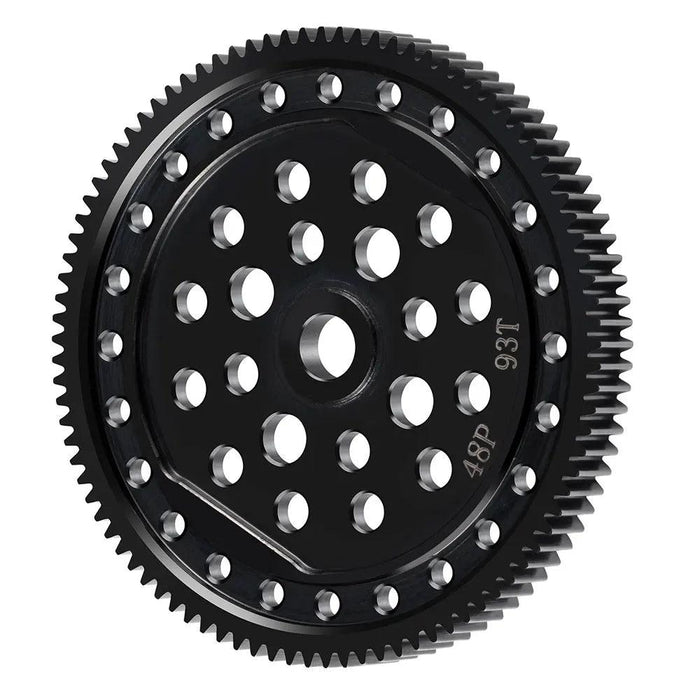 48P 93T Getriebe Stirnrad Hauptzahnrad für ECX Axe 2WD 1/10 (Metaal)