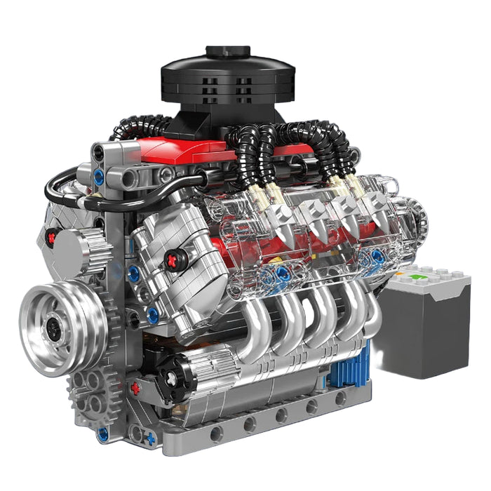 Mould King 10171 Moteur V8 LSX454 Blocs de construction (487 pièces)