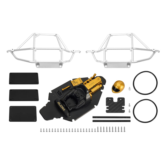 INJORA Moonbit Nylon Tube Buggy Body Kit for Traxxas TRX4M 1/18