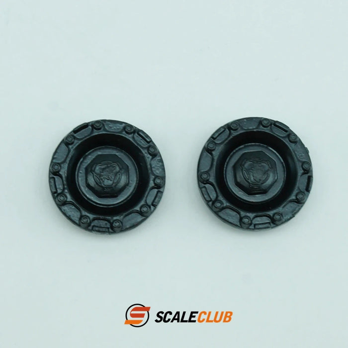 Scaleclub 2PCS Front Axle Cover for Tractor Truck 1/14