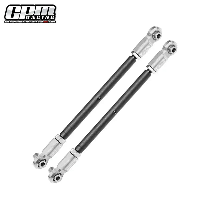 GPM Front Steering Rod & Ends for Traxxas Funco 1/6 (Staal Alu)