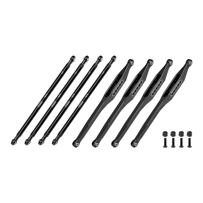 GPM Upper & Lower Link Bar Set for LOSI LMT 2.0 1/8 (Alu)