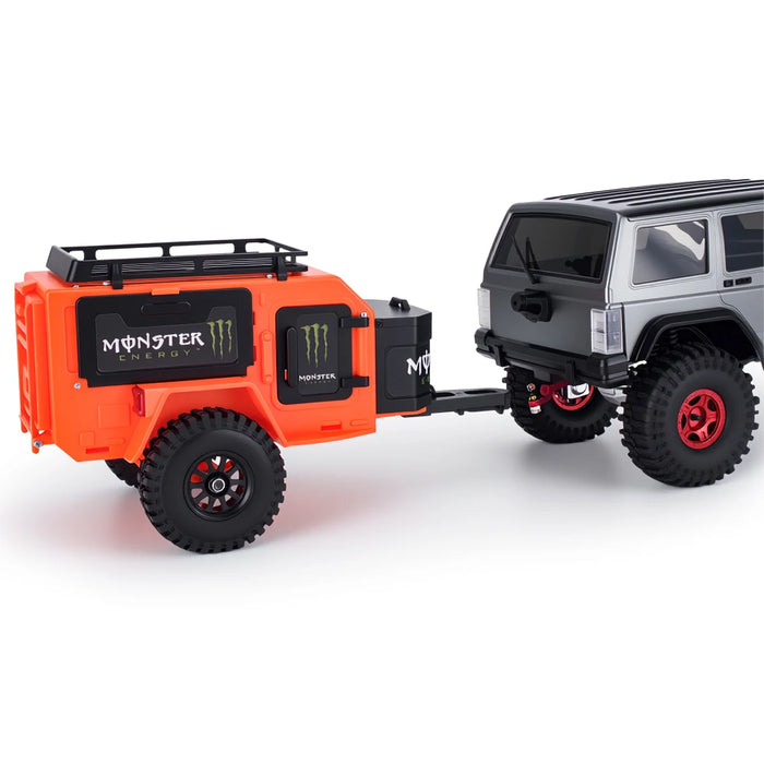 Off-Road Camping Trailer, Utility Trailer w/ Stickers 1/18 1/24