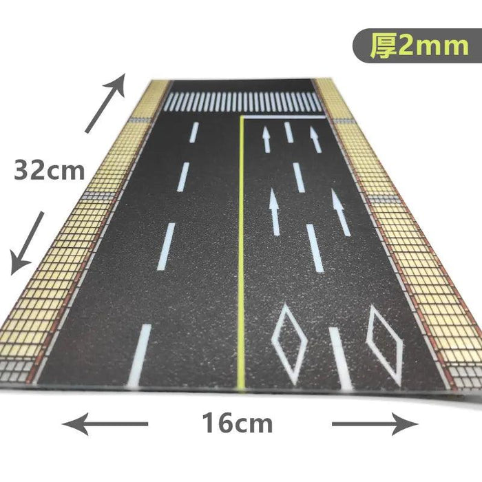 Miniatur-Gehwegmodell (PVC)