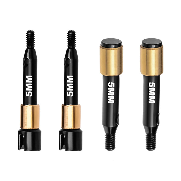 GPM Front & Rear Drive Shafts +3mm/+5mm for LOSI Micro-B/T 1/24 1/28 (Staal)