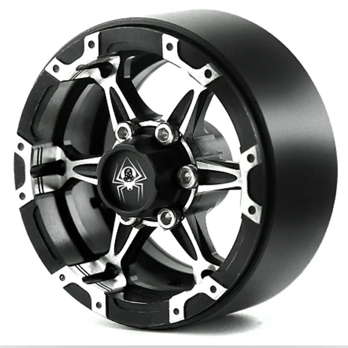 4PCS 1.9" 52x22mm 1/10 Crawler Beadlock Wheels (Metal)