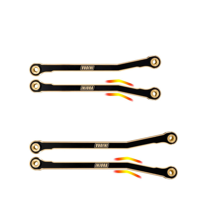 Ensemble de liens à haute garde au sol INJORA pour Redcat Ascent-18 1/18 (laiton)