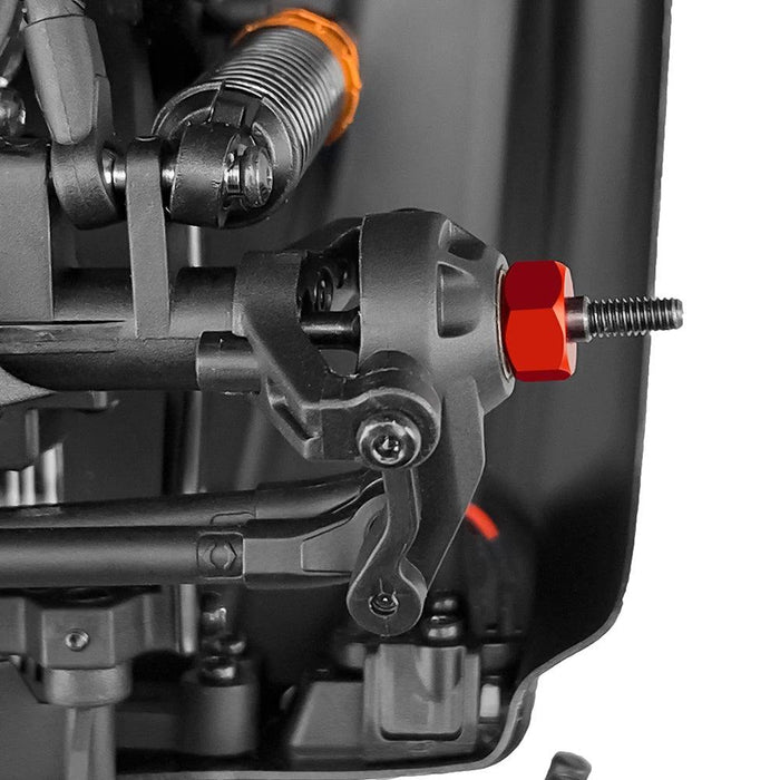 4PCS Wheel Hex Hub Adapters for HPI Venture HILUX 1/18 (Aluminium)