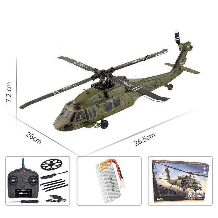 WLtoys K170 2.4G Gyroscope 6 axes Hélicoptère 4CH