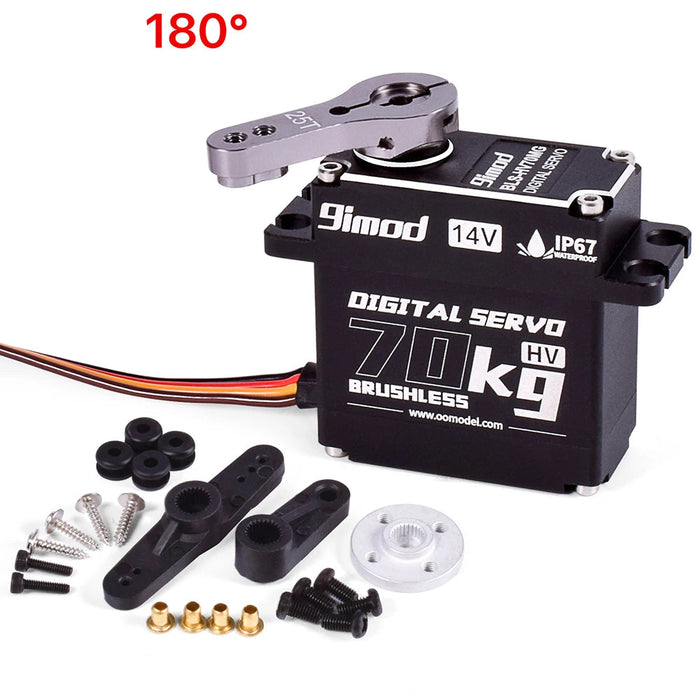 9imod 70KG Waterproof Digital Brushless Servo