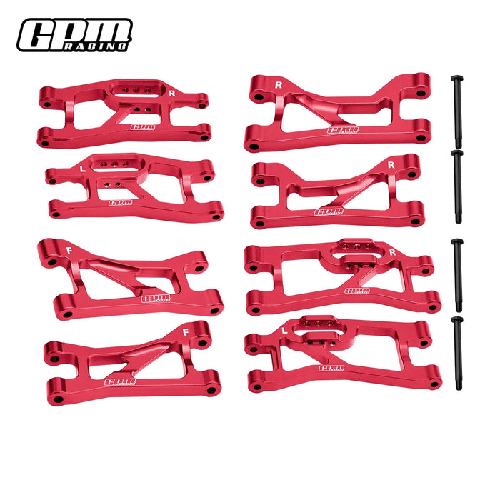 Bras de suspension complets GPM pour TRAXXAS Mini Maxx 1/10 (AL)