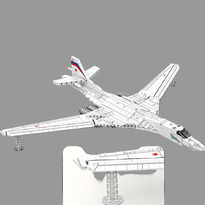 Reobrix 33036 TU-160 Avion de Bombardement Stratégique Modèle de Blocs de Construction (1598 Stukken)